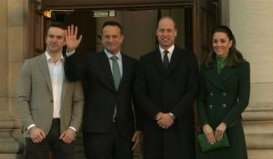 Irlande: le prince William et son épouse Kate rencontrent le Premier ministre à Dublin