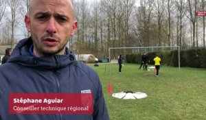 La Ligue des Hauts-de-France de football organisait la première journée du foot loisirs à Albert mercredi 19 février