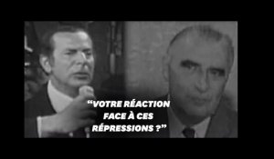 Il y a 50 ans, Jean Daniel interpellait Pompidou sur les violences policières