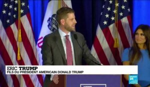 Caucus républicain en Iowa : Eric et Donald Jr. Trump galvanisent l'électorat de leur père