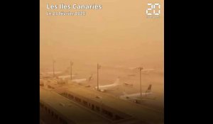 Réouverture des aéroports aux Canaries après une tempête de sable exceptionnelle