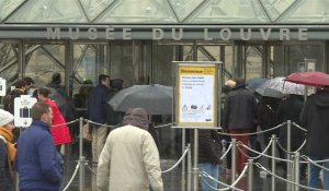 Coronavirus : Le Louvre ferme ses portes
