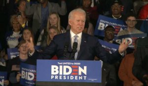 Primaires démocrates: Biden gagne gros en Caroline du Sud et relance sa campagne