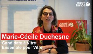 Municipales 2020 à Vitré. L'interview de Marie-Cécile Duchesne