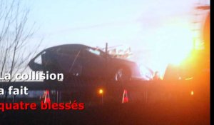 Camion contre voitures : Quatre blessés dans une collision sur l'A1 à Rémy