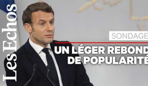 Popularité : un rebond fragile pour Emmanuel Macron