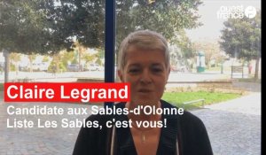 Municipales 2020. L'interview de Claire Legrand, candidate aux Sables-d'Olonne