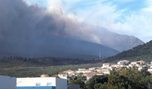 Vents violents et incendies en Corse: certaines zones inaccessibles pour les secours