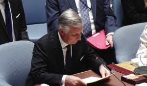 Discours du roi Philippe à l'ONU