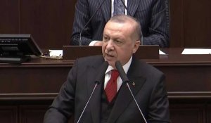 Erdogan menace de "frapper" le régime syrien "partout" en Syrie