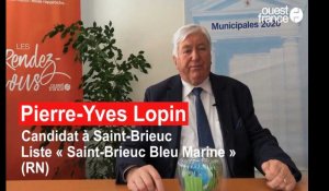 Municipales 2020 à Saint-Brieuc : questions des internautes, Pierre-Yves Lopin