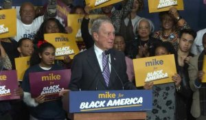 Primaire démocrate: Bloomberg parie sur le vote des Noirs au Texas