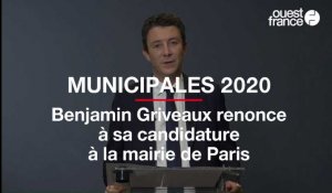 Benjamin Griveaux renonce à sa candidature à la mairie de Paris