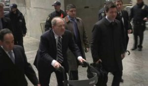 USA: Weinstein arrive au tribunal, plaidoiries finales attendues