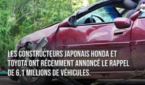 6 millions de véhicules rappelés pour des airbags risquant de ne pas se déclencher en cas d'accident