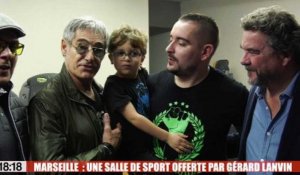 Marseille : une salle de sport offerte par Gérard Lanvin