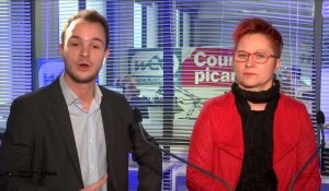 Municipales 2020 : Angelo Tonolli et Isabelle Arcival  de la liste "Abbeville demain, Abbeville Debout" 