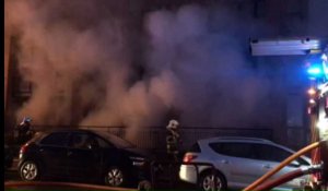 Violent incendie dans un immeuble désaffecté à Douai