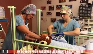 La clinique du Grand Avignon rassure les enfants avec un doudou