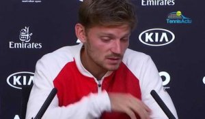 Open d'Australie 2020 - David Goffin battu par "la machine" Andrey Rublev : "Ça ne se joue pas à grand chose"