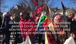 Manifestation contre les retraites jeudi 6 février à Troyes