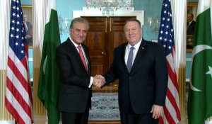 Le secrétaire d'Etat américain accueille son homologue pakistanais