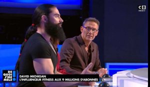 De quoi j'me mêle : Julien Courbet jaloux d'un coach fitness (Vidéo) 