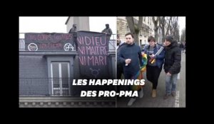 Les pro-PMA perturbent le rassemblement de la Manif Pour Tous