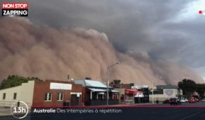 Australie : Averses de grêle et tempête de sable après les incendies (Vidéo) 
