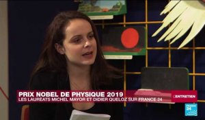 Les Nobel de physique Michel Mayor et Didier Queloz , chercheurs d'exoplanètes