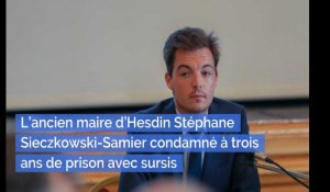L'ancien maire d'Hesdin Stéphane Sieczkowski-Samier condamné à trois ans de prison avec sursis