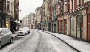 Première offensive neigeuse ce jeudi matin à Arras