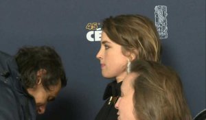 Adèle Haenel arrive à la 45ème cérémonie des César