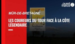 VIDEO. Les coureurs du Tour de France feront face à la côte légendaire de  Mûr-de-Bretagne