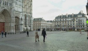 Rouen se réveille sous confinement, les habitants partagés