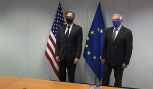 Le secrétaire d'État américain rencontre Josep Borrell à Bruxelles