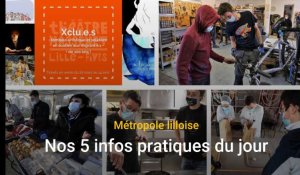 Métropole lilloise : les cinq infos pratiques de ce lundi 29 mars