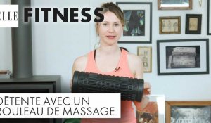 15 minutes de détente avec un rouleau de massage┃ELLE Fitness