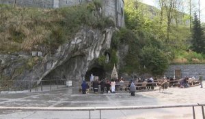 A Lourdes, des pèlerins quasi absents pour le week-end de Pâques