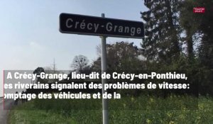 Problèmes de vitesse et de visibilité à Crécy-Grange