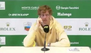 ATP - Rolex Monte-Carlo 2021 - Jannik Sinner : "...."