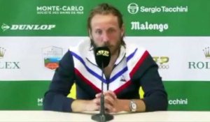 ATP - Rolex Monte-Carlo 2021 - Lucas Pouille : "...."