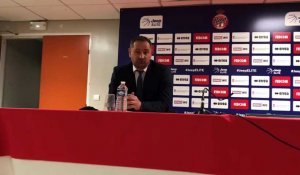 Cédric Heitz revient sur des aspects positifs du match du Champagne Basket contre Monaco