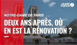 VIDÉO. Notre-Dame de Paris : Deux ans après, où en sont les travaux ? 
