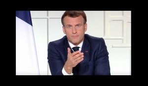 Les écoles fermées : le discours de Macron sur les écoles, collèges et lycées