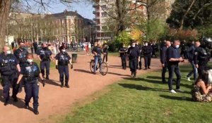Lille : les policiers évacuent à Nouveau le parc Vauban et le glacis de la Citadelle