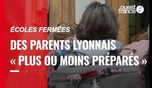 VIDÉO. Covid-19 : écoles fermées, des parents lyonnais  « plus ou moins préparés »