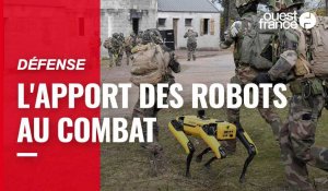 VIDEO. Défense: l'apport des robots au combat.
