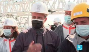Incendie de Notre-Dame : Emmanuel Macron en visite sur le chantier de reconstruction