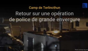 Camp de Terlincthun : une opération de police de grande envergure